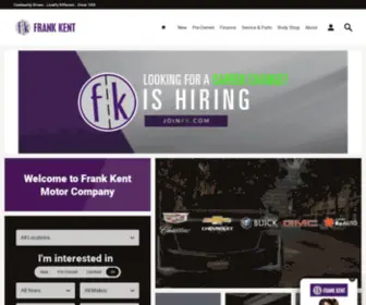 Frankkenthonda.com(Honda fort worth) Screenshot