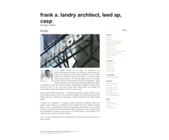 Franklandry.com(Frank a) Screenshot