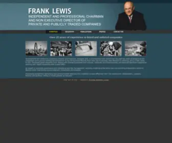 Franklewis.co.uk(Frank Lewis) Screenshot