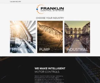 Franklin-Controls.com(Splash Page) Screenshot
