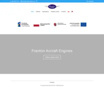 Franklin-Engines.com(Franklin Aircraft Engines) Screenshot