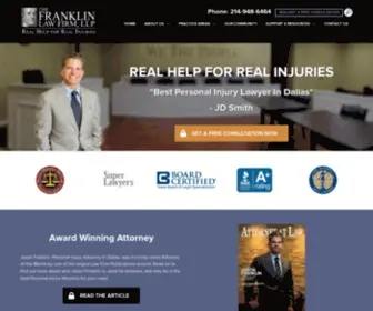 Franklin-Lawfirm.com(Jason Franklin) Screenshot