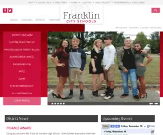 Franklincityschools.com(Franklin City Schools) Screenshot