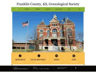 Franklincountykansas.net(Franklin County) Screenshot