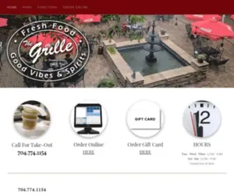 Franklincourtgrille.com(Franklin Court Grille) Screenshot