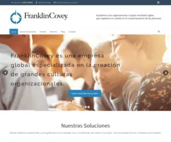 Franklincovey-Chile.com(Personas y Cambio) Screenshot