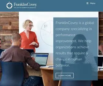 Franklincovey.ro(Franklin Covey) Screenshot