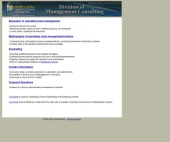 Franklindexter.net(Division of Management Consulting) Screenshot