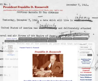 Franklindroosevelt.org(President Franklin D) Screenshot