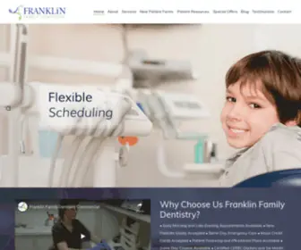 Franklinfamilydentistry.com(We are very proud that our entire practice) Screenshot