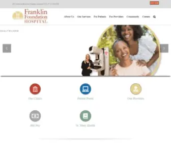 Franklinfoundation.org(Franklin Foundation Hospital) Screenshot