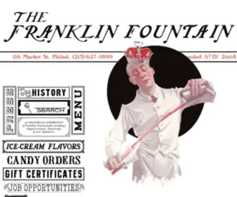 Franklinfountain.com(Franklin Fountain) Screenshot