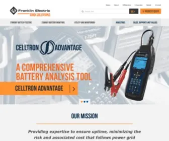 Franklingrid.com(Battery Monitoring) Screenshot