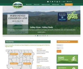 Franklinlandtrust.org(Farm, Field and Forest Conservation) Screenshot