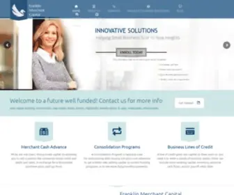 Franklinmerchantcapital.com(Franklin Merchant Capital) Screenshot