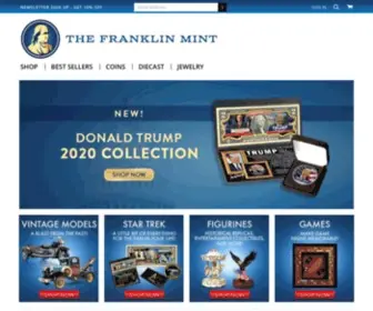 Franklinmint.com(Bringing You The Best in Life) Screenshot