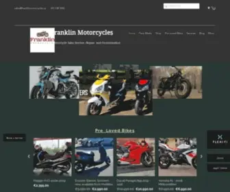 Franklinmotorcycles.ie(Motorbike Service) Screenshot