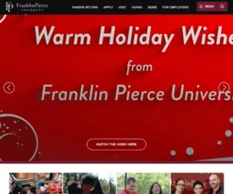 Franklinpierce.edu(Be frank. franklin pierce university) Screenshot