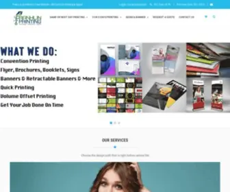 Franklinprints.com(Fast and Easy Copy and Printing Services in Las Vegas) Screenshot