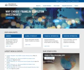 Franklinresources.com(Franklin Resources) Screenshot