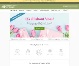 Franklinsflowers.com(Mckinney Florist) Screenshot