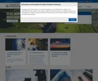 Franklintempleton.com.es(Fondos de Inversión) Screenshot