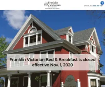 Franklinvictorianbb.com(Franklin Victorian Historic Bed & Breakfast) Screenshot