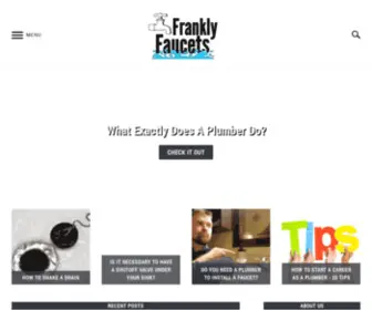 Franklyfaucets.com(Popular Faucet Brands) Screenshot