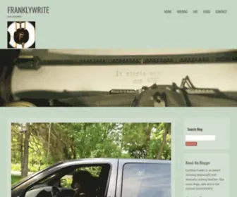 Franklywrite.com(Live Life Write) Screenshot