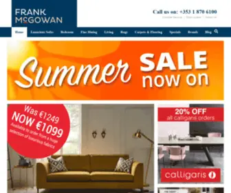 FrankmcGowan.com(Dublin Furniture Store) Screenshot