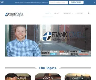 Frankpowell.me(This site) Screenshot