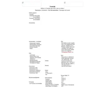 Frankrijkinfo.com(Frankrijk) Screenshot