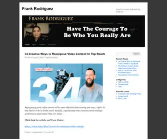 Frankrodriguez.info(Frank Rodriguez) Screenshot