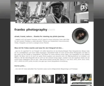 Franks-Photography.com(Franks photography) Screenshot