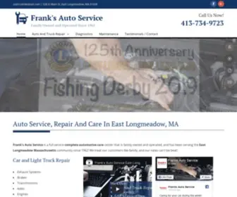 Franksautoma.com(Frank's Auto Service) Screenshot