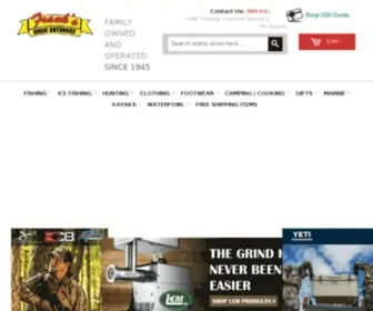 Franksgreatoutdoors.com(Franks Great Outdoors) Screenshot