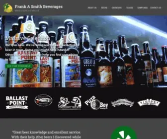 Franksmithbev.com(Frank A Smith Beverages) Screenshot