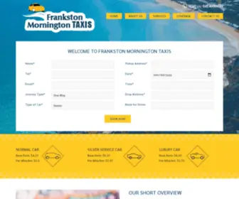 Frankstonmorningtontaxis.com.au(Frankston Taxi) Screenshot