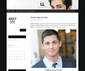 Frankvincent.com(Frank Fun Logan Lerman) Screenshot