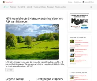Frankwandelt.nl(Mooiste wandelroutes in woord en beeld) Screenshot