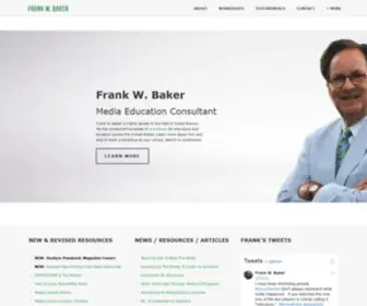 Frankwbaker.com(Media Literacy Clearinghouse) Screenshot
