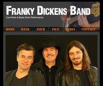 Franky-Dickens-Band.de(Franky Dickens Band Leipzig) Screenshot