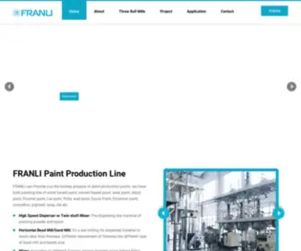 Franli.com(FRANLI wet grinding) Screenshot
