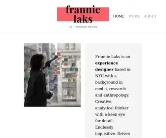 Frannielaks.com(FRANNIE LAKS) Screenshot