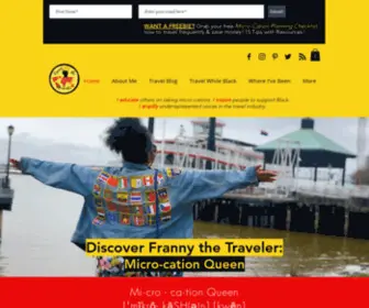 Frannythetraveler.com(Travel Inspiration & Blog) Screenshot