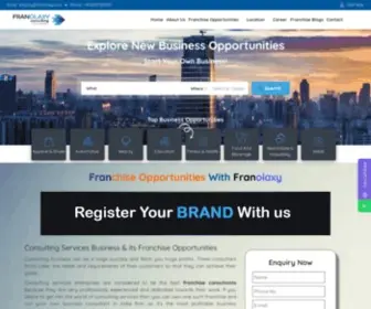 Franolaxy.com(Franchise Consultant) Screenshot