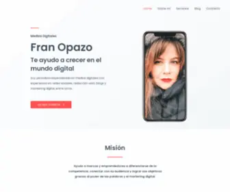 Franopazo.com(Fran Opazo) Screenshot