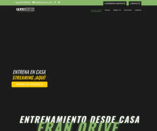 Franorive.com(PromoFran Orive) Screenshot