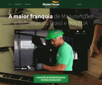 Franquiamh.com.br(Master House Franchising) Screenshot