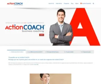 Franquiciaactioncoach.com(Franquicia de coaching) Screenshot